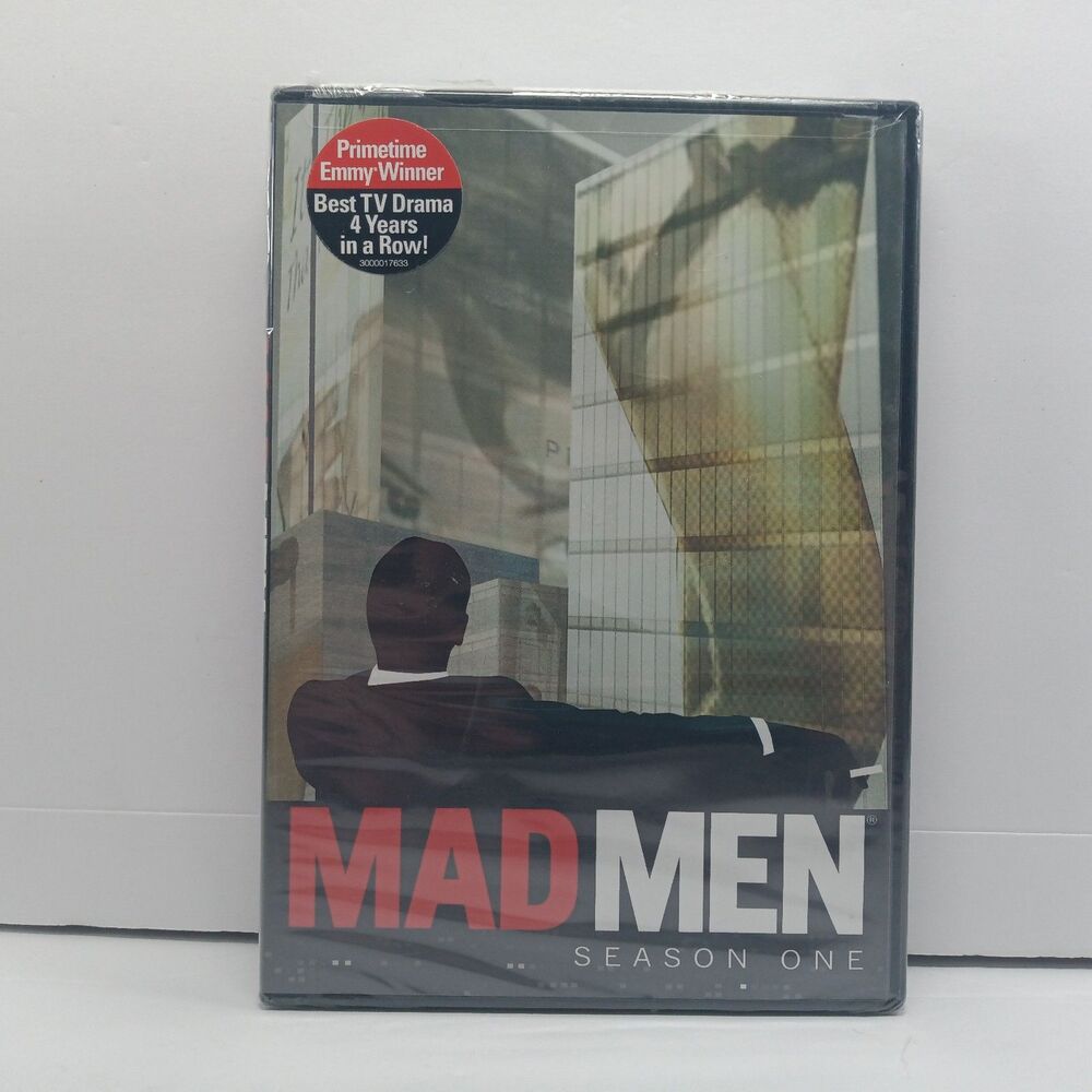 Mad Men Season One DVD 2007 Emmy Wining Tv Drama New Sealed